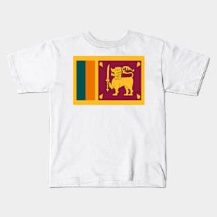 Sri Lanka flag Kids T-Shirt